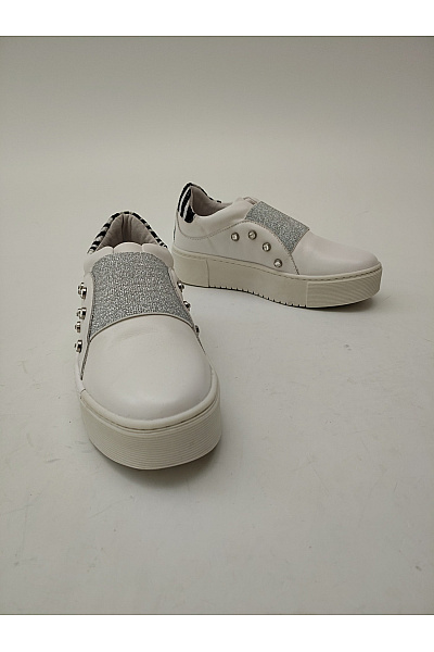 CafeNoir tenisky Olivia Shoes G523 170 white Bílé Velikost EU 36 | CafeNoir | obrázek 3