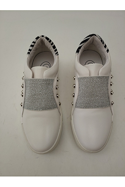CafeNoir tenisky Olivia Shoes G523 170 white Bílé Velikost EU 36 | CafeNoir | obrázek 5