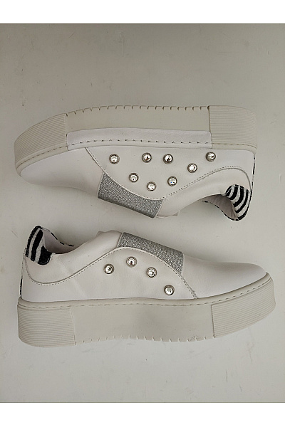 CafeNoir tenisky Olivia Shoes G523 170 white Bílé Velikost EU 36 | CafeNoir | obrázek 8