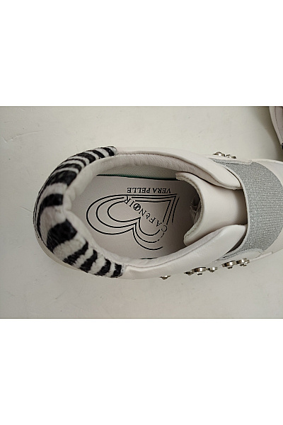 CafeNoir tenisky Olivia Shoes G523 170 white Bílé Velikost EU 36 | CafeNoir | obrázek 9