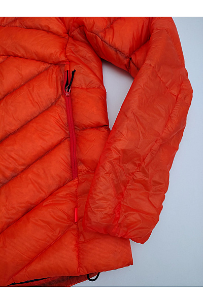 MAMMUT Oranžová prošívaná zimní bunda s kapucí Velikost EU M | MAMMUT | obrázek 4