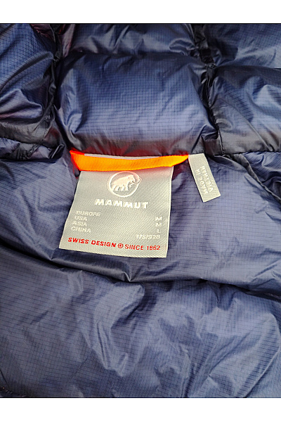 MAMMUT Oranžová prošívaná zimní bunda s kapucí Velikost EU M | MAMMUT | obrázek 8