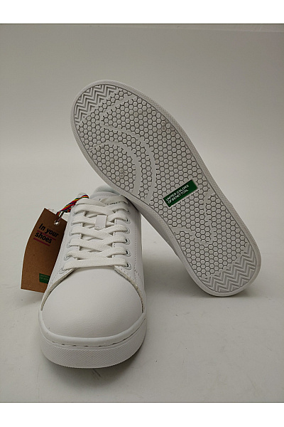 BENETTON tenisky United Colors of Walk Lth BTW114010 Bílé Vel. 38 | BENETTON | obrázek 8