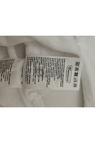 Marc O´Polo Bílá bavlněná mikina na zip s kapucí Velikost M | Marc O´Polo | obrázek 6