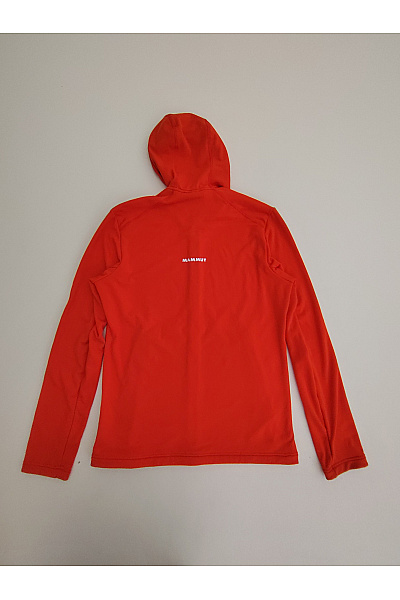 MAMMUT Červená sportovní mikina na zip s kapucí Vel. EU M | MAMMUT | obrázek 7