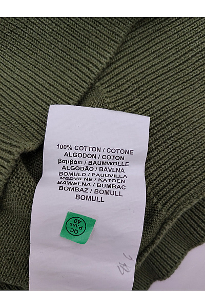 U.S.POLO ASSN. Dámský khaki bavlněný pulovr basic Vel. M | U.S.POLO ASSN. | obrázek 5