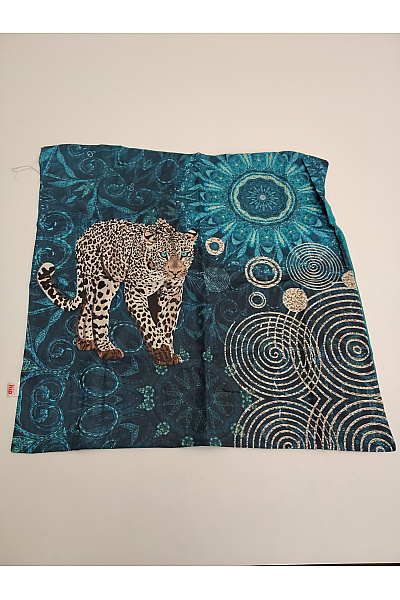 HIP Bavlněné povlečení s leopardím vzorem modré | HIP | obrázek 2