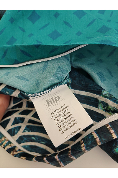 HIP Bavlněné povlečení s leopardím vzorem modré | HIP | obrázek 7
