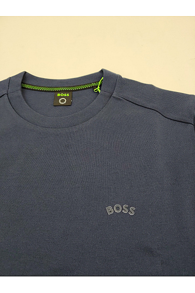 Hugo Boss Pánská bavlněná mikina crewneck jednobarevná Vel. L | Hugo Boss | obrázek 4