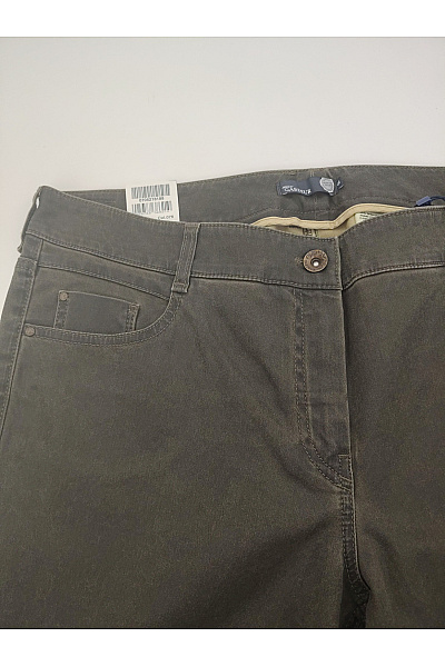 GARDEUR Dámské bavlněné khaki kalhoty chino Vel. DE 44 | GARDEUR | obrázek 2