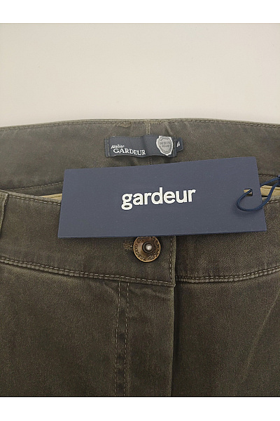 GARDEUR Dámské bavlněné khaki kalhoty chino Vel. DE 44 | GARDEUR | obrázek 3