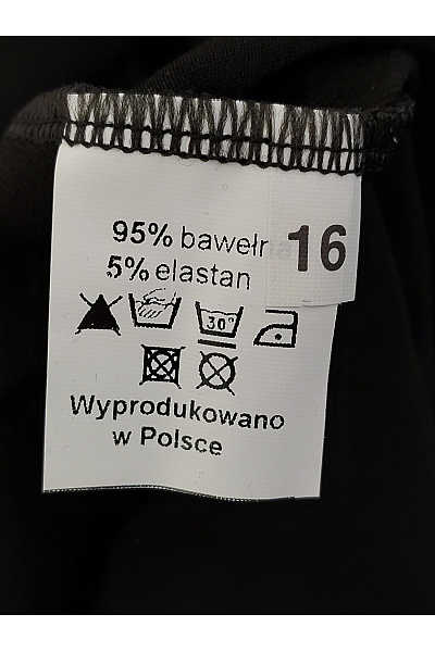 Makadamia Černé bavlněné maxi šaty s dlouhým rukávem a rolákem Velikost EU 40 | Makadamia | obrázek 8