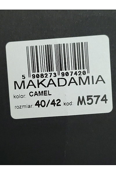 Makadamia Dámské hnědé basic tričko s dlouhým rukávem a rolákem Velikost EU 40/42 | Makadamia | obrázek 6