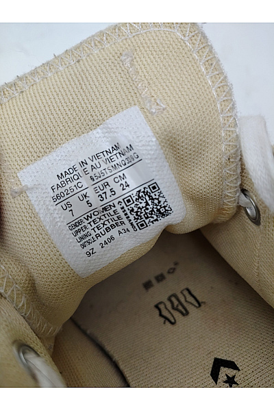 CONVERSE tenisky Chuck Taylor All Star Lift Low Bílé Vel. EU 37.5 | CONVERSE | obrázek 12