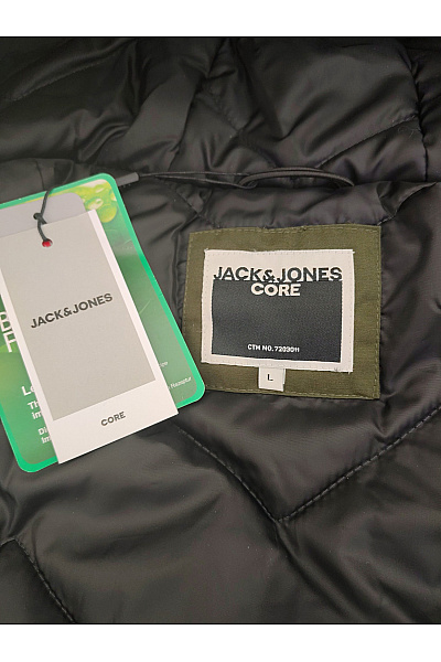 JACK & JONES Pánská zimní parka s kapucí a kožíškem khaki Vel. L | JACK & JONES | obrázek 7