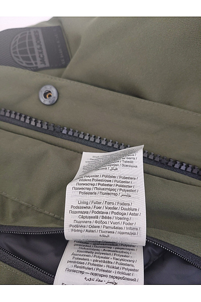 JACK & JONES Pánská zimní parka s kapucí a kožíškem khaki Vel. L | JACK & JONES | obrázek 8