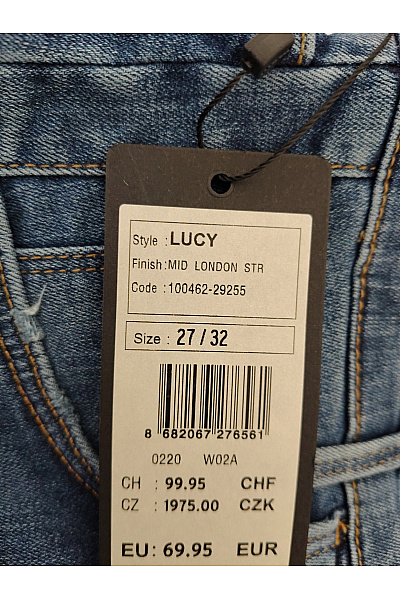 Cars Jeans Pánské modré bavlněné džíny slim fit Velikost 27 / 32 | Cars Jeans | obrázek 6