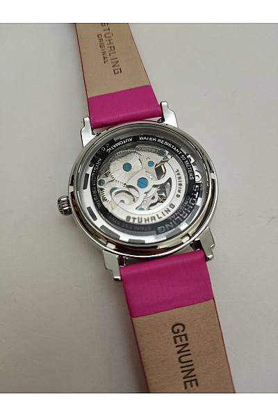 Stuhrling Dámské luxusní hodinky s růžovým řemínkem | stuhrling | obrázek 8