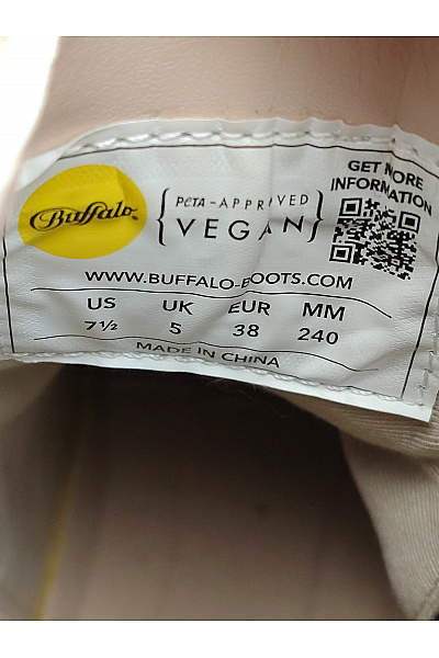 BUFFALO Béžové kotníkové chelsea boty na platformě Velikost EU 38 | BUFFALO | obrázek 9
