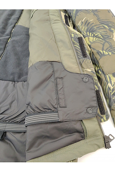 O'NEILL Dámská khaki parka s kapucí a kožíškem zimní Velikost L | O'NEILL | obrázek 10