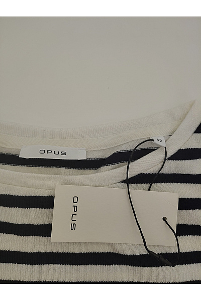 OPUS Dámské pruhované tričko oversize Vel. EU 42 | OPUS | obrázek 5