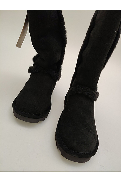 Bearpaw Dámské černé válenky s kožíškem zimní zateplené Velikost US 8 | Bearpaw | obrázek 3
