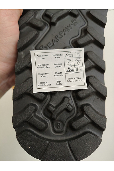 Bearpaw Dámské černé válenky s kožíškem zimní zateplené Velikost US 8 | Bearpaw | obrázek 6