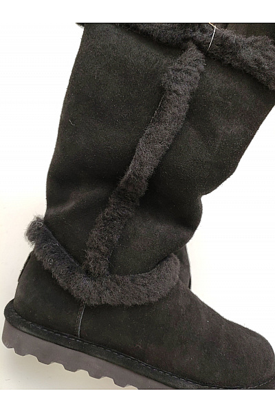 Bearpaw Dámské černé válenky s kožíškem zimní zateplené Velikost US 8 | Bearpaw | obrázek 7