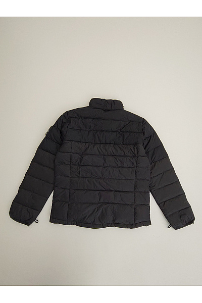 Jack Wolfskin Černá pánská prošívaná zateplená bunda se zipem | Jack Wolfskin | obrázek 8