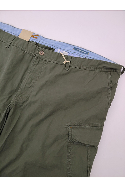 Camel active Pánské bavlněné khaki cargo kraťasy s kapsami Velikost 35 | camel active | obrázek 4