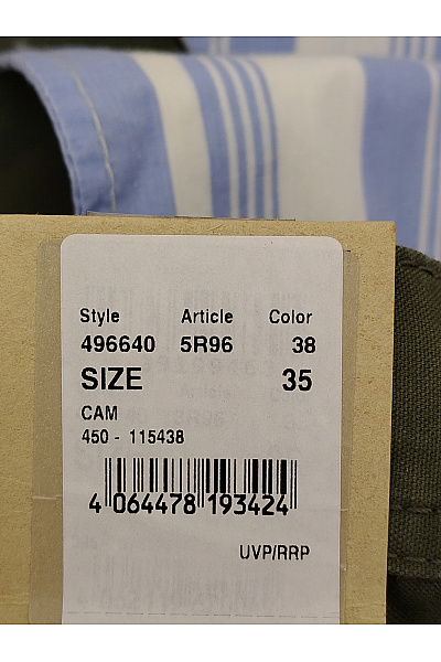 Camel active Pánské bavlněné khaki cargo kraťasy s kapsami Velikost 35 | camel active | obrázek 8