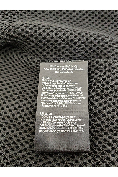 NO EXCESS Pánská khaki softshellová bunda se zipem Velikost L | NO EXCESS | obrázek 10