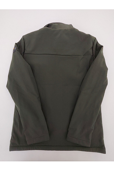 NO EXCESS Pánská khaki softshellová bunda se zipem Velikost L | NO EXCESS | obrázek 11