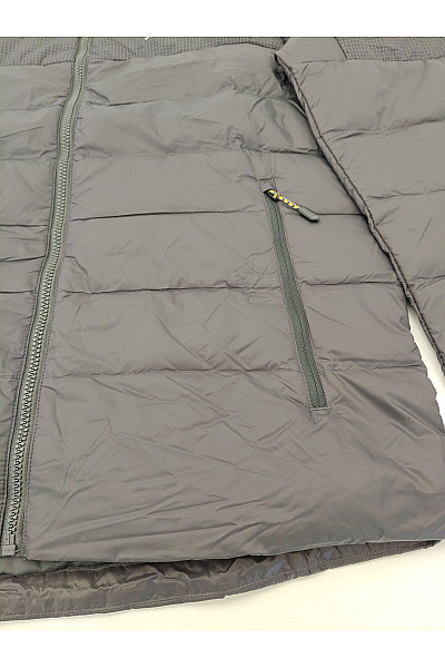 Jack Wolfskin Černá pánská prošívaná zimní bunda se zipem Velikost M | Jack Wolfskin | obrázek 4