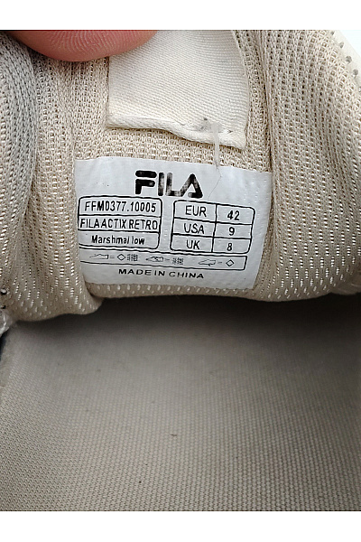 FILA Pánské tenisky Actix Retro Béžové Velikost EU 42 | FILA | obrázek 9