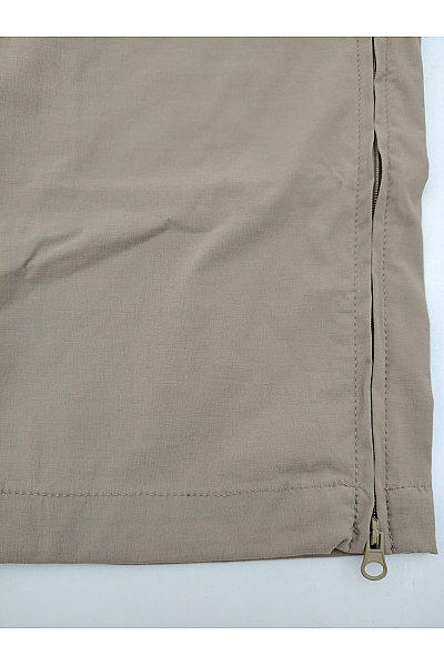 Pánské khaki turistické kalhoty s odepínacími nohavicemi | Unimoda | obrázek 3