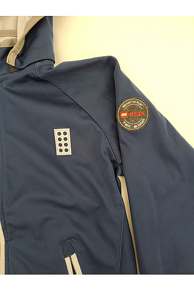 La gear Modrá softshellová outdoorová bunda Vel. 7YRS | La gear | obrázek 3