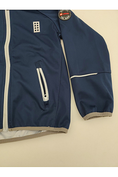 La gear Modrá softshellová outdoorová bunda Vel. 7YRS | La gear | obrázek 4