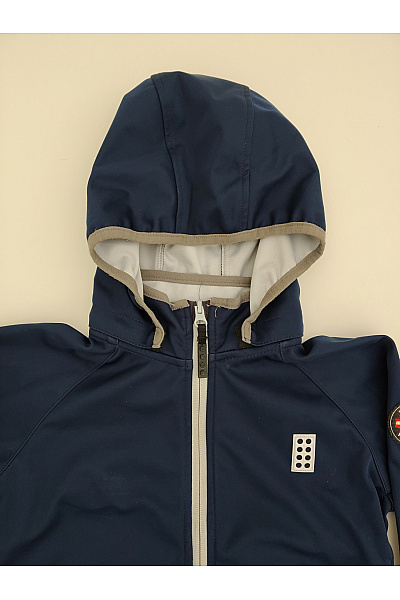La gear Modrá softshellová outdoorová bunda Vel. 7YRS | La gear | obrázek 5