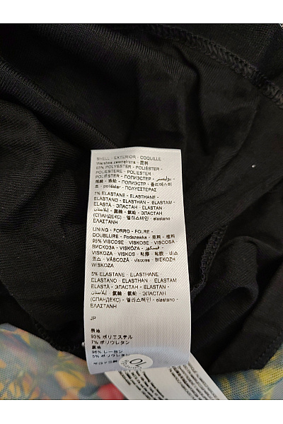 DESIGUAL Barevné maxi šaty s dlouhým rukávem motivem motýlů Velikost M | DESIGUAL | obrázek 6