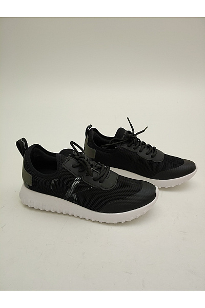 Calvin Klein tenisky Jeans Eva Runner L-Up Mix Mesh Logo CK Černé Vel. EU 38 | Calvin Klein | obrázek 2
