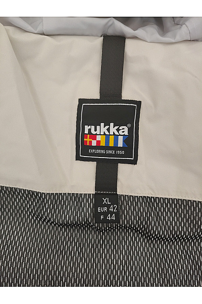 Rukka Béžová prošívaná zimní bunda s kapucí na lyže Vel. XL | rukka | obrázek 7