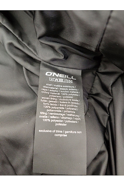 O'NEILL Dámská khaki prošívaná zimní dlouhá bunda s kapucí puffer Velikost L | O'NEILL | obrázek 10