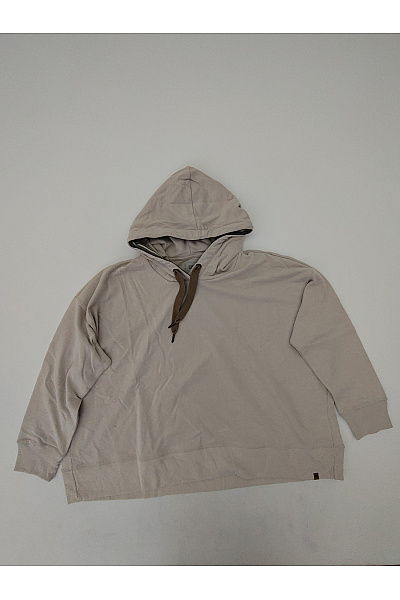 Camel active Béžová bavlněná oversized mikina s kapucí Vel. XXL | camel active | obrázek 2