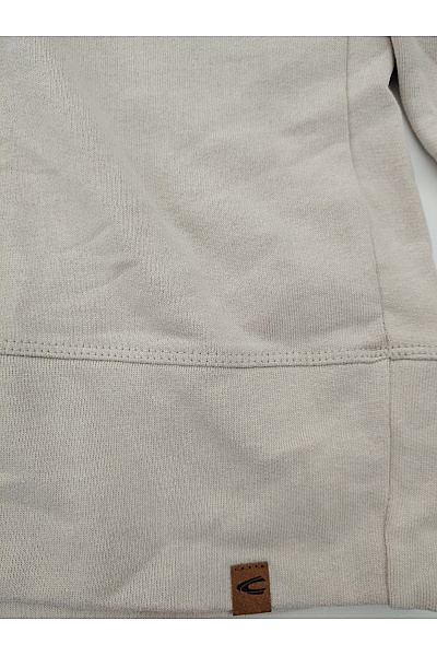 Camel active Béžová bavlněná oversized mikina s kapucí Vel. XXL | camel active | obrázek 3