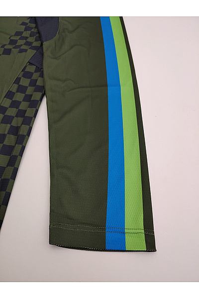 Protective Pánské khaki sportovní tričko s dlouhým rukávem a potiskem Velikost EU XL | protective | obrázek 3