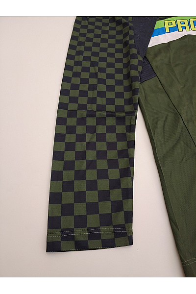 Protective Pánské khaki sportovní tričko s dlouhým rukávem a potiskem Velikost EU XL | protective | obrázek 4