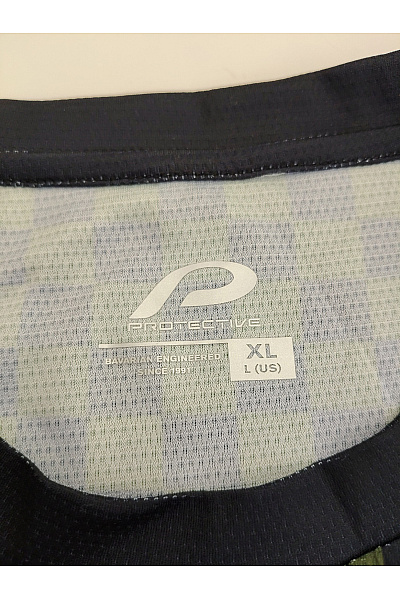 Protective Pánské khaki sportovní tričko s dlouhým rukávem a potiskem Velikost EU XL | protective | obrázek 7