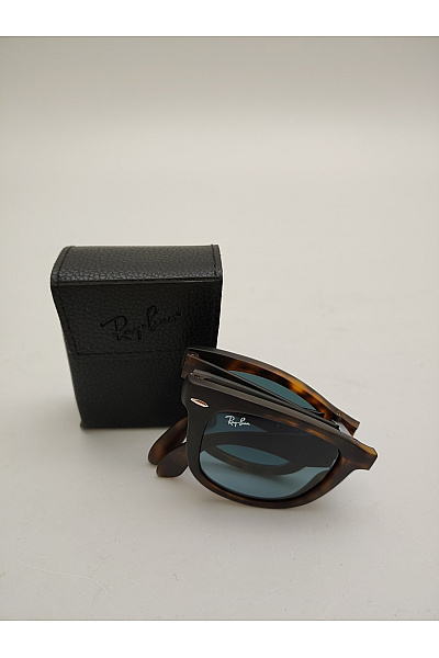 Ray Ban Hnědé skládací sluneční brýle wayfarer | Ray Ban | obrázek 3