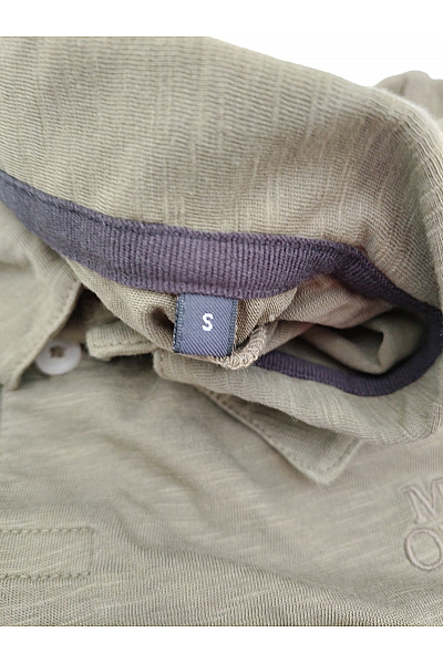 Marc O´Polo Pánské khaki bavlněné polo tričko s krátkým rukávem Vel. S | Marc O´Polo | obrázek 6